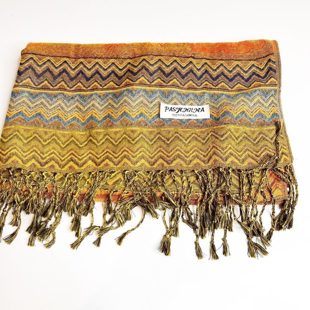Pashmina | Multi-Color Scarf - Picture 3 of 7